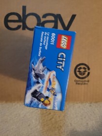 LEGO City 60011 SURFER RESCUE Coast Guard Shark *RETIRED* New In Box NIB SEALED