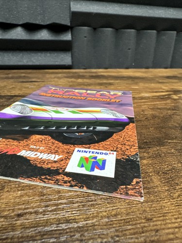 Top Gear Rally - (Nintendo N64) Manual folleto de instrucciones solamente⭐ - Imagen 4 de 11