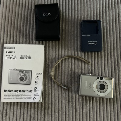 Canon Digital IXUS 40   4 MP Gebraucht Blitz ohne Finktion Teildefekt