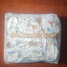 Mama Koala New Set of 6 Reusable Cloth Diapers with Adjustable Snaps and Inserts