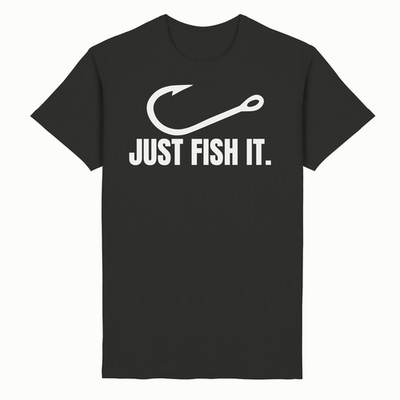 Angel T-Shirt Herren - Fish it - Angler Shirt Männer - Angelkleidung Zubehör