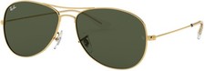 Ray-Ban RB3362 Mens Cockpit Sunglasses - Arista / Crystal Green - Authentic New