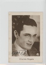 1920 Jasmatzi Hansom Flimbilder Tobacco Basic Border Back Charles Rogers #64 0w6