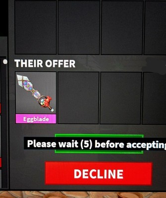 MM2 Murder Mystery 2 Eggblade