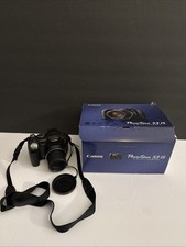 Canon PowerShot S3 IS 6MP Digital SLR Black Camera w/Instruction Booklets READ