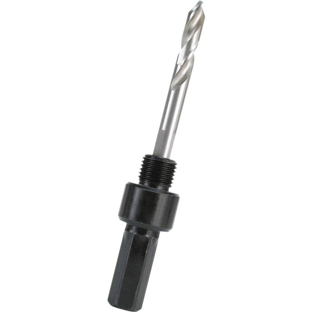 Porte-foret avec foret de guidage RUKO 106201 en acier pour scie cloche