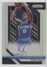 2018-19 Panini Prizm Rookie Signatures Silver Khyri Thomas #RS-KYT Auto nd3
