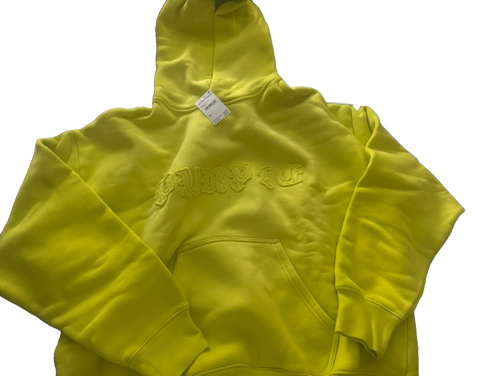 Conjunto de sudadera con capucha y pantalones gráficos de lana de algodón
