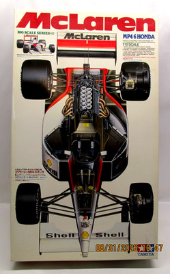 TAMIYA 1/12 McLaren Honda MP4/6 Model Kit  Ayrton Senna Kit #12028