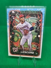 Trey Lipscomb 2024 Topps Holiday #H91 RC Washington Nationals Rookie Card