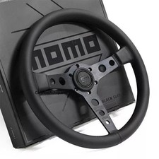 Momo Prototipo P5 Black Edition 350mm Steering Wheel New Leather Momo Prototipo P5 Black Edition 350mm Steering Wheel New Leather