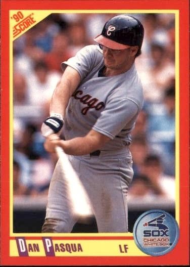 1990 Score #306 Dan Pasqua
