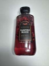 Bath  Body Works Halloween Vampire Blood Body Wash Shower Gel 10 oz