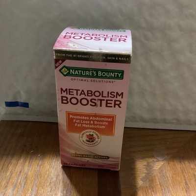 Nature s Bounty Optimal Solutions Metabolism Booster Supplement Exp6/26