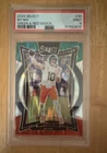 2024 Panini Select Bo Nix (RC) #30 Green & Red Shock PSA 9 MINT