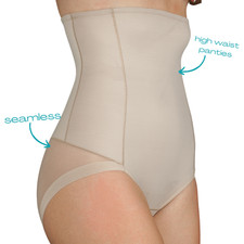 Bragas Cintura Alta Mujer Algodon Faja Moldeadora Panty Women's High Waist Panti