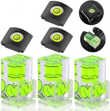 Camera Hot Shoe Bubble Level 6 Pack 1  2 Axis DSLR Spirit Level Cover