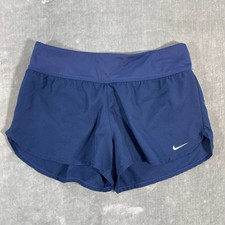 Nike Kids Navy Blue Running Shorts Youth Size Small Athletic Sportswear