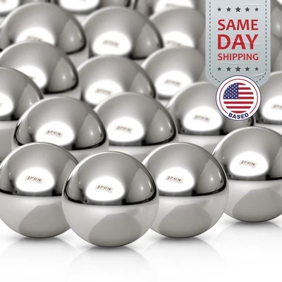 PGN BEARINGS (300) 1/4" Inch Steel Slingshot Ammo Shot Balls 0.25" Caliber