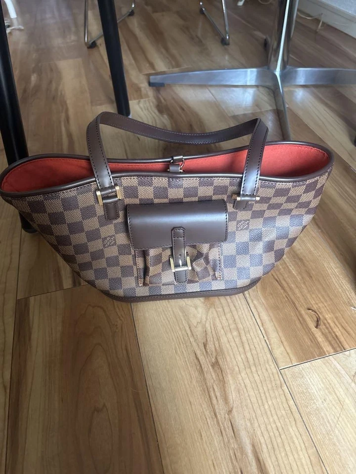 Louis Vuitton Damier Ebene Tote Bag From Japan - Image 3 of 4
