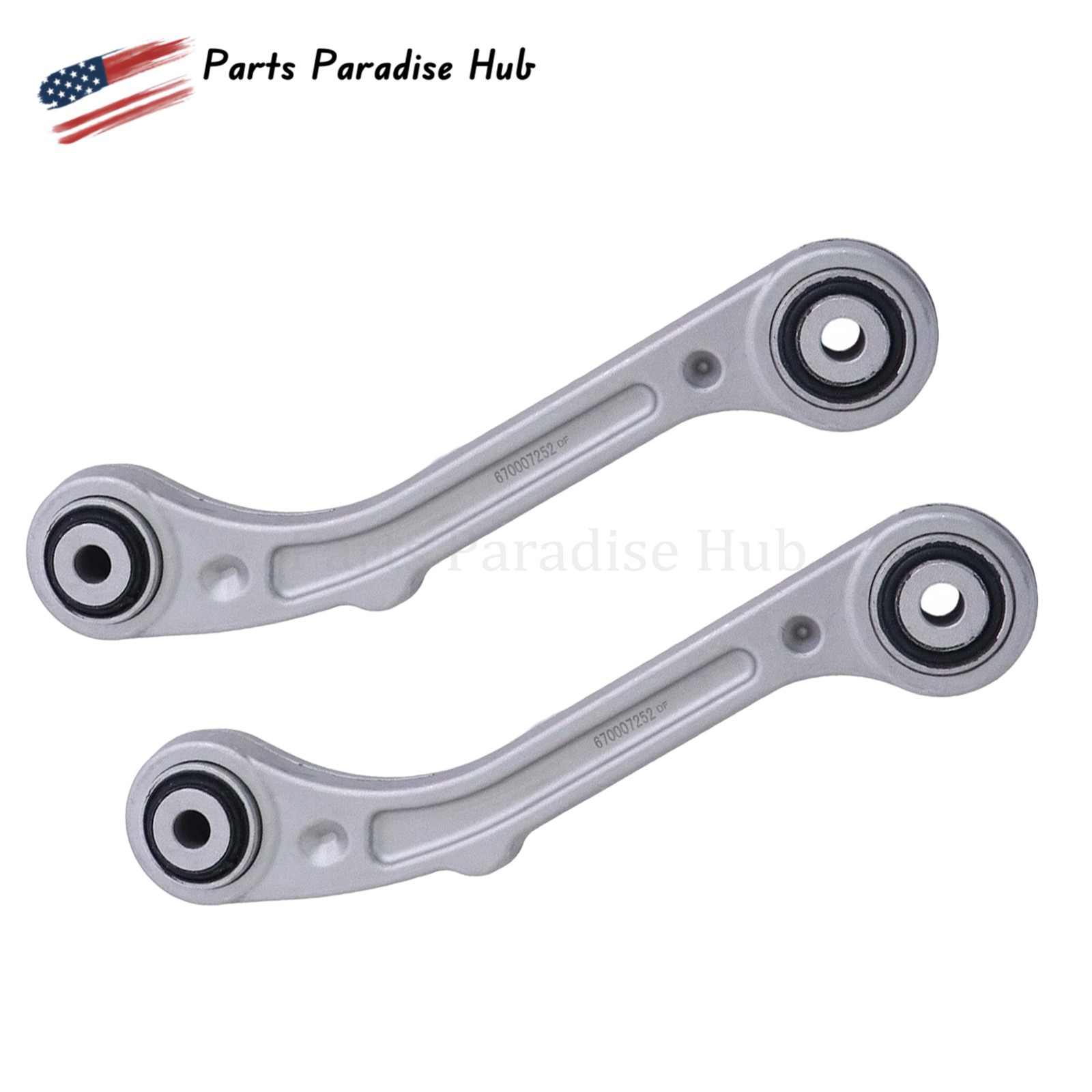 2PCS Rear Suspension Control Arm Kit 670007252 Fits Maserati Ghibli Quattroporte