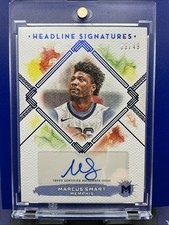 Marcus Smart 2023-24 Topps Motif Headline Signatures Auto Winsor SP 09/49