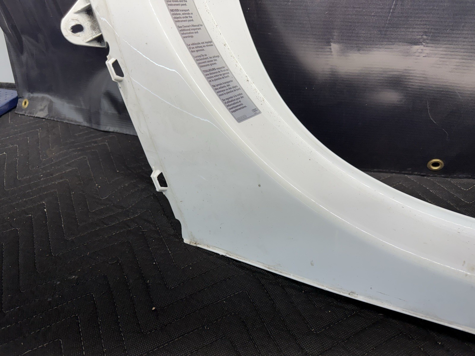 Audi R8 V10 4S Front Right Side Door B-Pillar Trim Cover 2017 - 2023 OEM