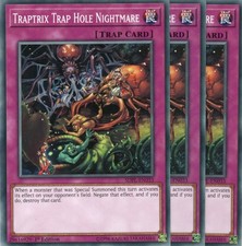 yugioh 3x Traptrix Trap Hole Nightmare SDPL-EN033 COMMON 1AUFLAGE ENGLISCH