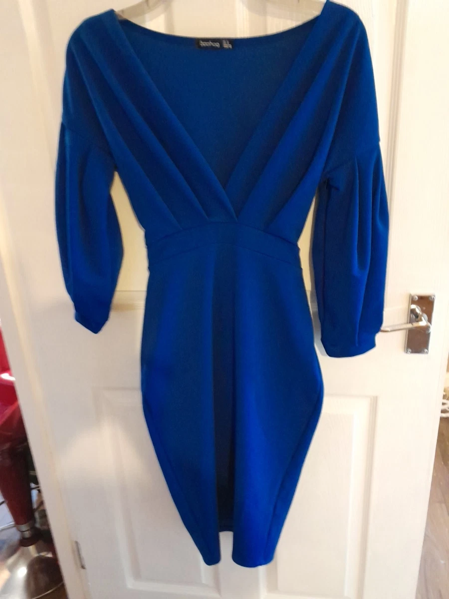 Boohoo Blue Stretch Dresses for Women for sale | eBay UK