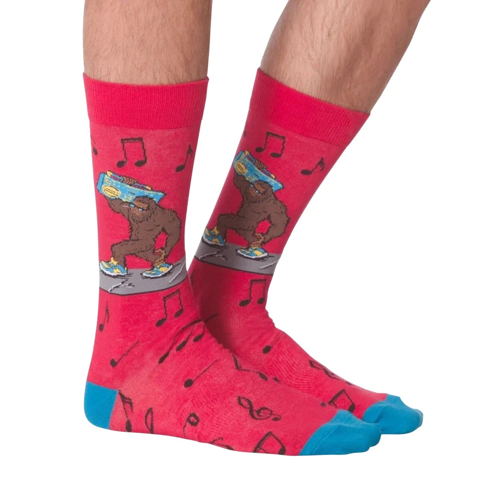 Calcetines Bigfoot Boombox Unisex Novedad Foto 2 de 2