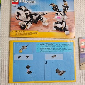 Lego Creator Instruction Booklet Manuals Only Lot Treehouse Animal 31053 31019