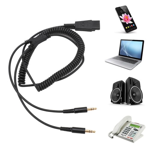 Kabel szybkiego oddzielania do 3 5 mm kabla Qd do podwójnego 3 5 mm kabel adaptera do Pl CHP - Zdjęcie 3 z 22