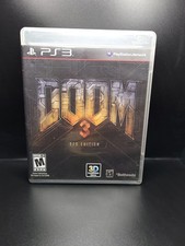 Bethesda DOOM 3 BFG Edition PS3 w/ Manual 