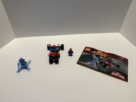 LEGO Marvel Spider-Man (76014) Spider-Trike Released 2014 Missing Electros Head