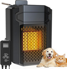 Outdoor Pet House Heater 500W - Wifi APP Controlled Dog House Heater with Therm