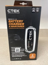 Ctek Mxs 5.0 12v 4.3a Battery Charger Maintainer Silverblack