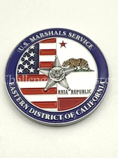 F79 U.S. Marshals Service Eastern District of California Police Challenge Coin
