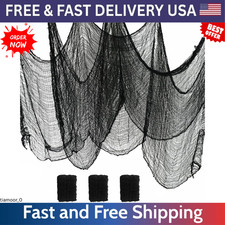 590" X 30" Halloween Creepy Cloth Spooky Halloween Decorations Indoor Outdoor Ha