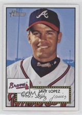 2001 Topps Heritage Javy Lopez #34 a8m