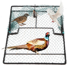 Humane Pigeon Trap,Bird Trap for Quail,Turkey,Net Traps 15.7X19.7 Inch