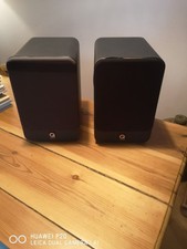 Q acoustics 2010 speakers pair black with covers