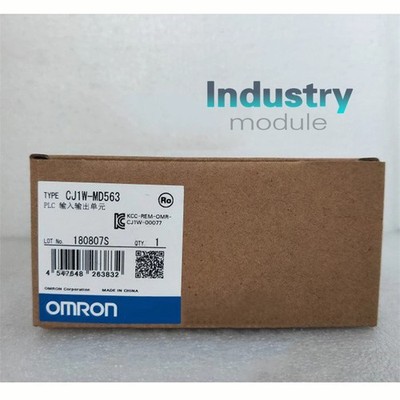 One New Omron CJ1W-MD563 CJ1WMD563 PLC Module Expedited Shipping