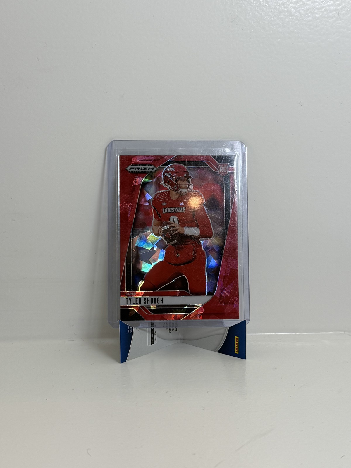 2025 Panini Prizm Draft Picks - Tyler Shough #49 Ruby Wave Prizm (RC)