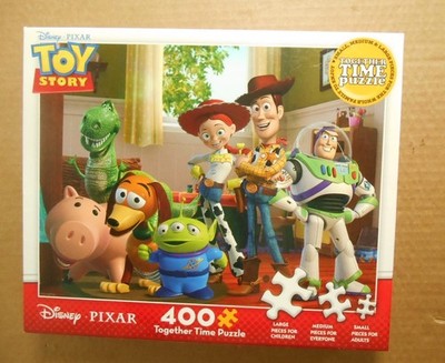 Ceaco Puzzle Disney Together Time Toy Story  Buzz Woody 400 Piece New jb