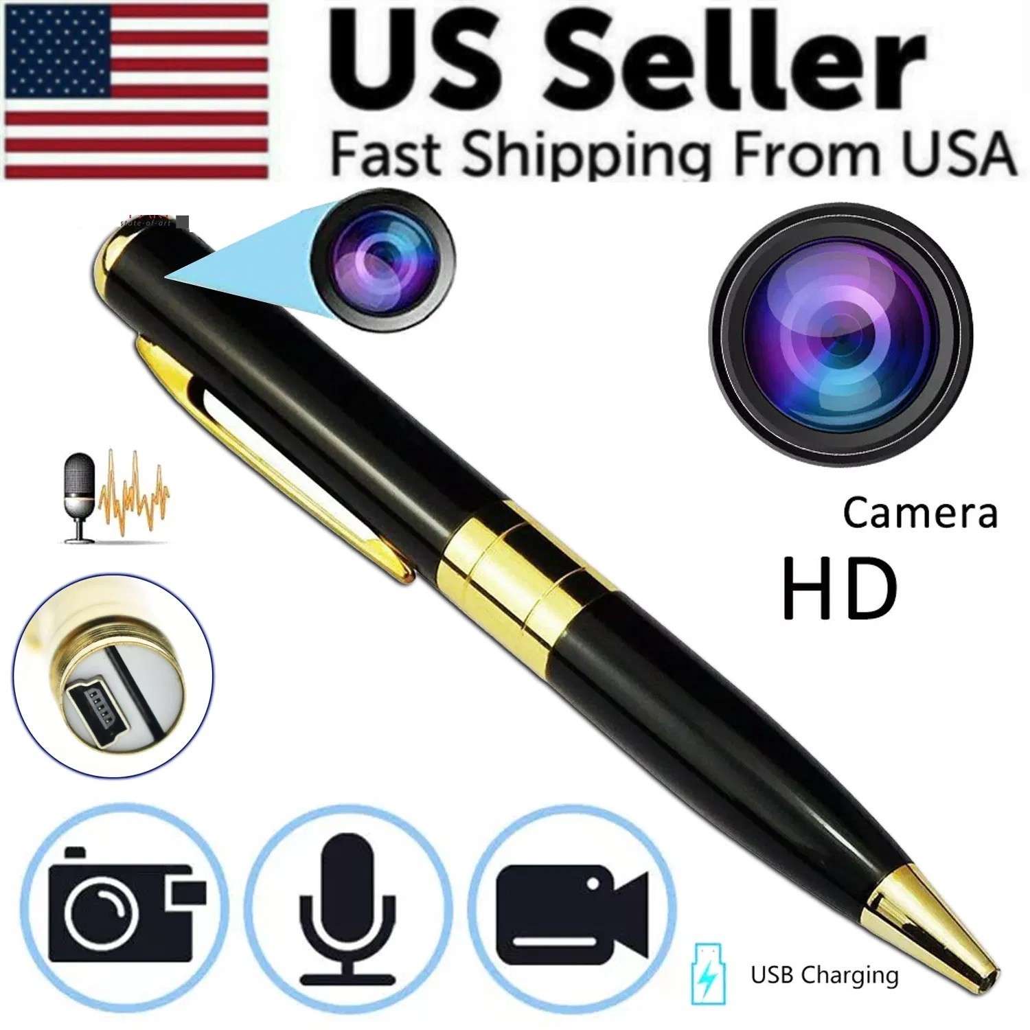 PORTABLE CAMERA USB SD CARD BABY MOM ROOM MONITORING Kid Caretaker PET SHOP HOME