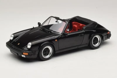 Porsche 911 3.2 Carrera Cabriolet Black Minichamps 1:18 | 100063035 - Photo 1/4