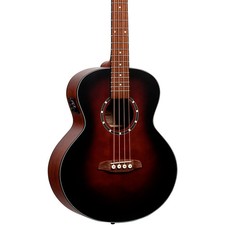 Ortega D7E 4-String Acoustic/Electric Bass Gu...