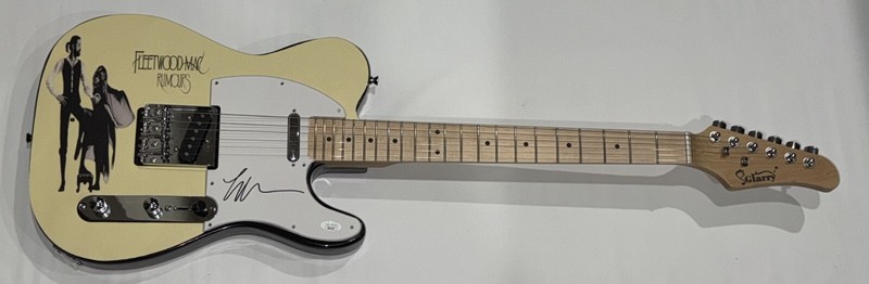 LINDSEY BUCKINGHAM SIGNED CUSTOM RUMORS ELECTRIC GUITAR FLEETWOOD MAC JSA COA