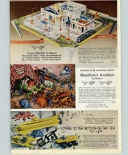 1965 PAPER AD Toy Remco Hamilton's Invaders Voyage to the Bottom of the Sea