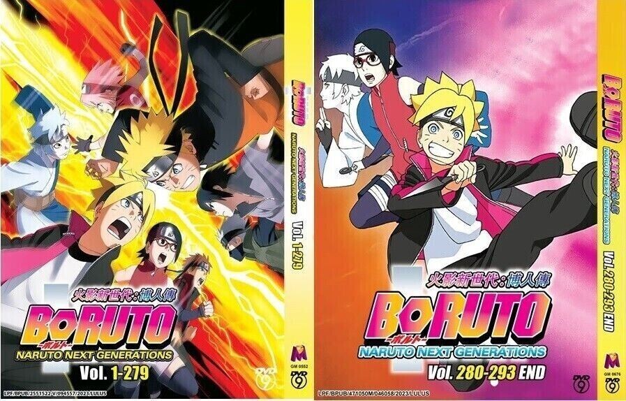 Boruto: Naruto Next Generations Vol.1-293 Anime DVD [English Dub